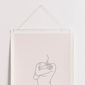 urban outfitters acrylic poster hanger